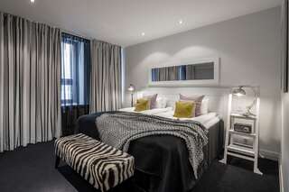 Отель Hotel Fabian Хельсинки Двухместный номер «Люкс» с 1 кроватью или 2 отдельными кроватями-4
